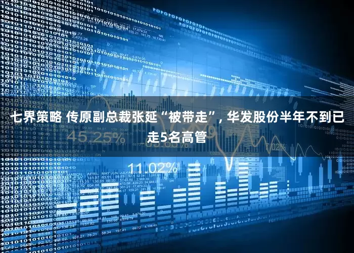 七界策略 传原副总裁张延“被带走”, 华发股份半年不到已走5名高管