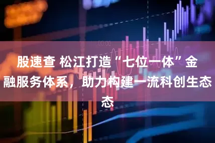 股速查 松江打造“七位一体”金融服务体系，助力构建一流科创生态