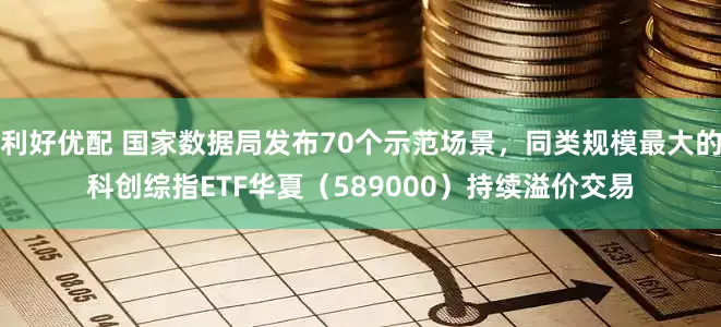 利好优配 国家数据局发布70个示范场景,同类规模最大的科创综指ETF华夏(589000)持续溢价交易
